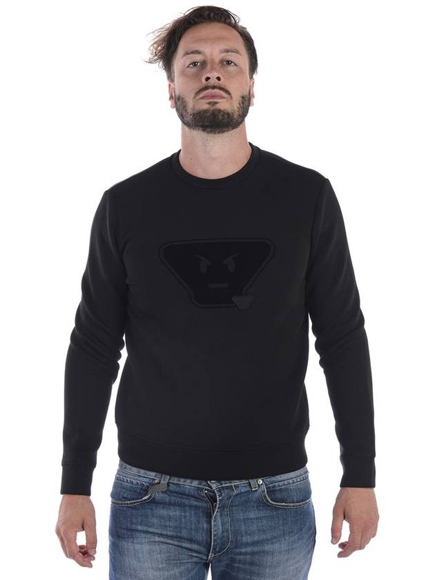 Sweater 6Z1MS01JTYZNERO BLACK - EMPORIO ARMANI - BALAAN 2