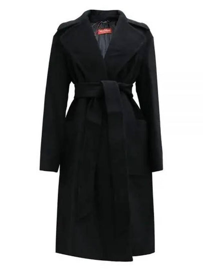 Bernard Single Coat Black - MAX MARA - BALAAN 2