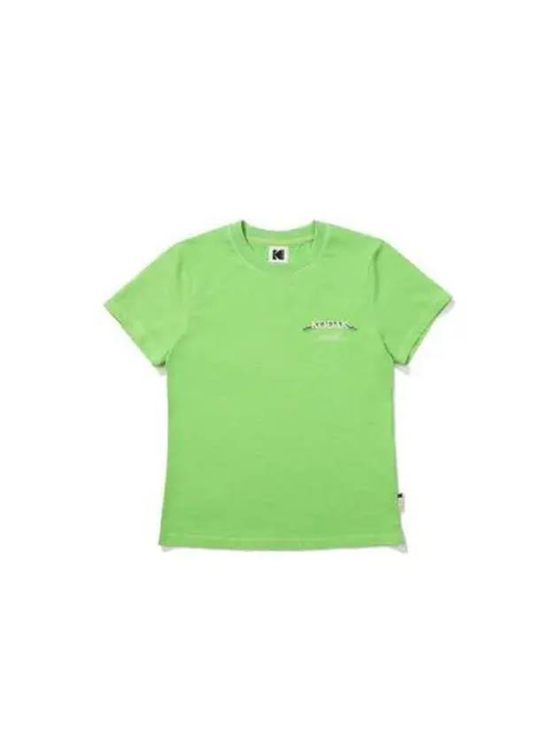 KODAK Apparel Camera Club Pigment Short Sleeve T Shirt Women GREEN - KODO - BALAAN 1