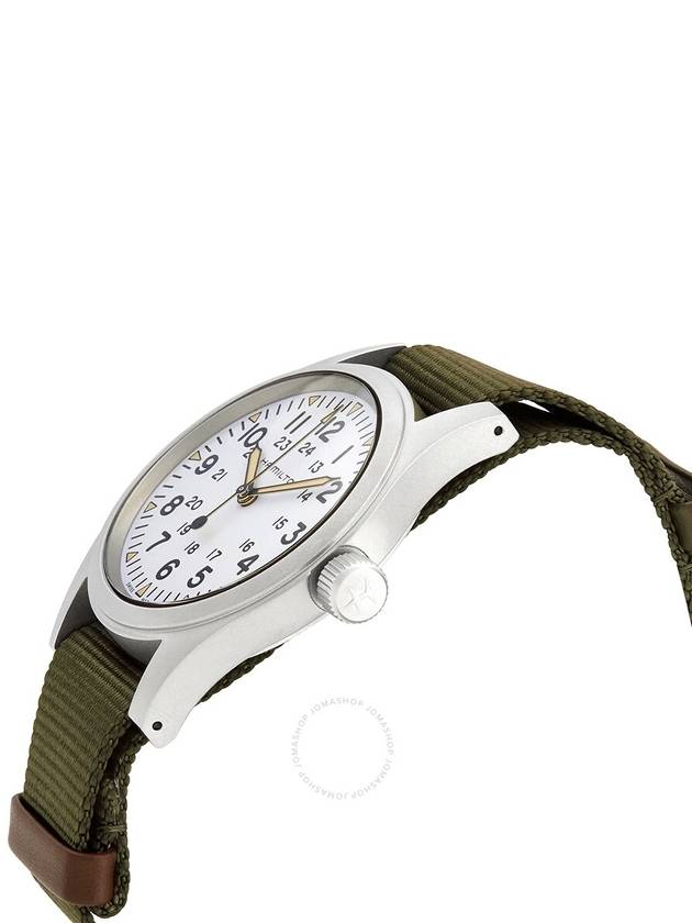 Khaki Field Mechanical Nato Watch Green - HAMILTON - BALAAN 3