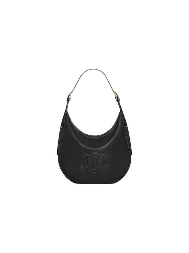 Heloise Supple Calfskin Shoulder Bag Black - CELINE - BALAAN 1