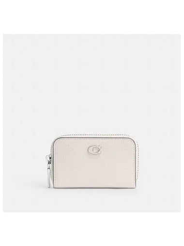 Small Zip Around Card Case CU220 CHK - COACH - BALAAN 1