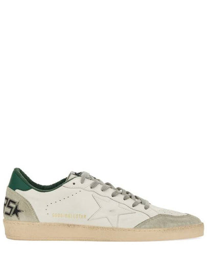 Ball Star Leather Low Top Sneakers White - GOLDEN GOOSE - BALAAN 2