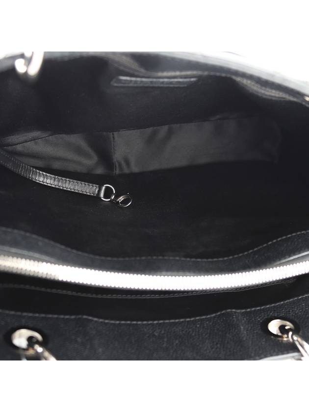 A50995 Caviar Grand Shopping silver shoulder bag 34090K 2 - CHANEL - BALAAN 7