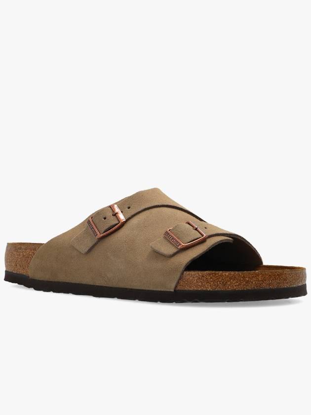 Birkenstock ‘Zurich’ Slides, Men's, Beige - BIRKENSTOCK - BALAAN 4