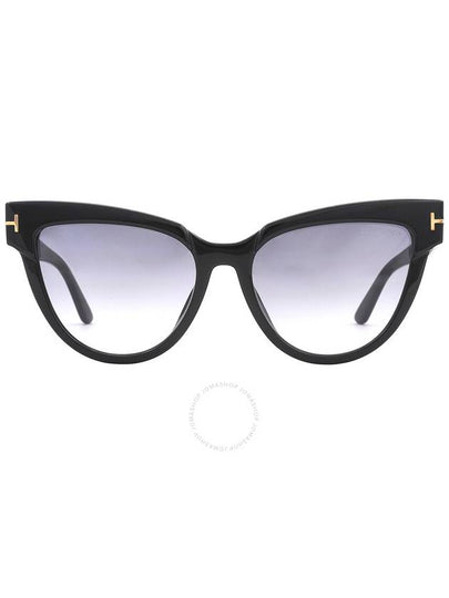 Eyewear T Logo Sunglasses Black - TOM FORD - BALAAN 2