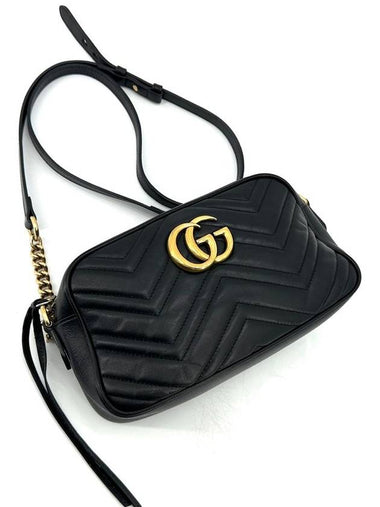 GG Marmont Matelasse Small Cross Bag 447632 - GUCCI - BALAAN 1