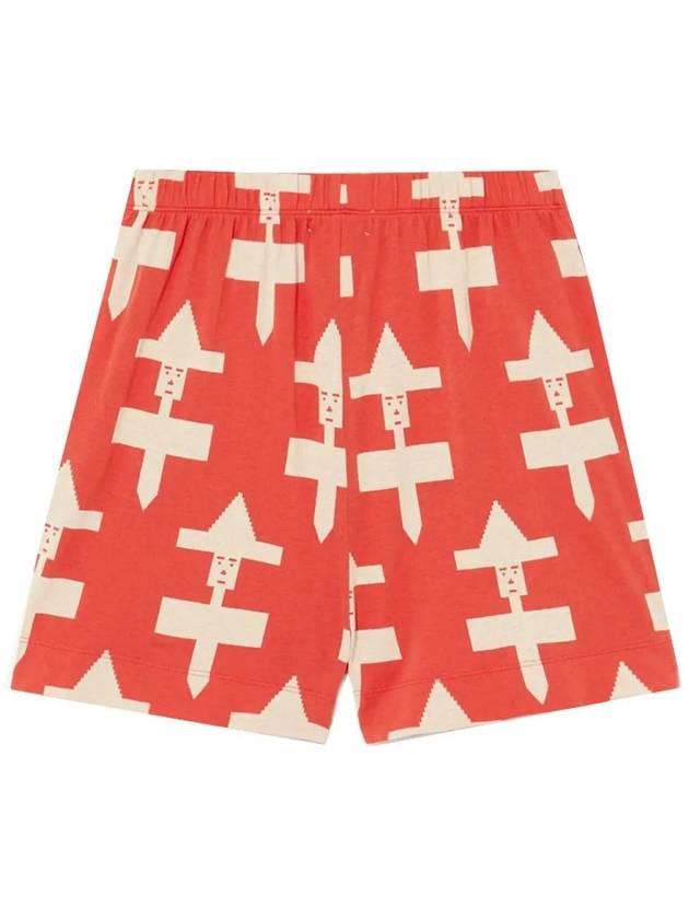 Kids Geometric Print Short Pants S23021 251AH - THE ANIMALS OBSERVATORY - BALAAN 3