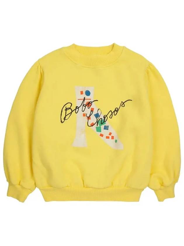 Magic Shoe Balloon Sweatshirt Yellow - BOBO CHOSES - BALAAN 3