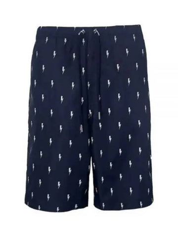 24 All Over Micro Bolts Swim Long Shorts MY58026B Y068 766 - NEIL BARRETT - BALAAN 1