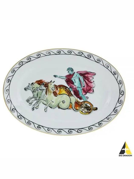 IL VIAGGIO DI NETTUNO Oval flat platter 33cm 004RG00 FVS130 01 0340 G00130000 - GINORI - BALAAN 1