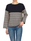 Otranto Knit Top Black White - MAX MARA - BALAAN 6