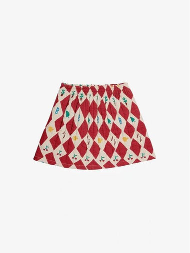 Kids Skirt Bobo Harlequin all over quilted woven B224AC069 - BOBO CHOSES - BALAAN 1