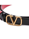 Women s V Logo Signature Double sided Belt 5W0T0S12 ZFR 0SM 24F - VALENTINO - BALAAN 4