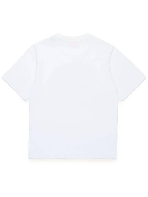 Kids Signature Logo T Shirt J01788 0BEAF K100 - DIESEL - BALAAN 3