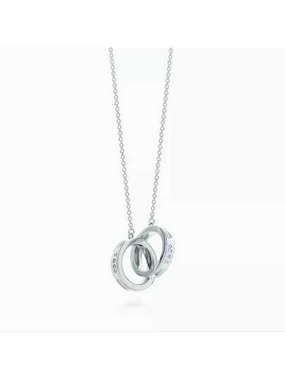 Interlocking Circle Pendant Necklace Silver - TIFFANY & CO. - BALAAN 2