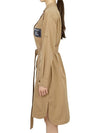 Prorsum Label Belt Shirt Midi Dress Beige - BURBERRY - BALAAN 6