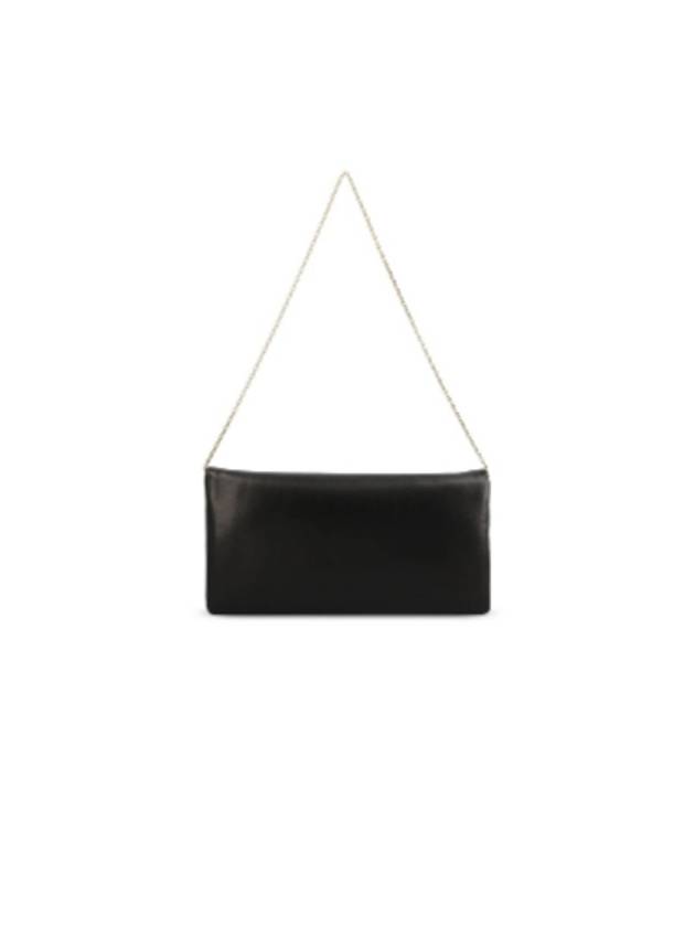 Calypso Lambskin Mini Shoulder Bag Black - SAINT LAURENT - BALAAN 3