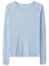 See Through Tencel Long Sleeve Sky - LESEIZIEME - BALAAN 10