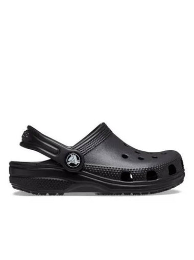 Kids Classic Clog Sandals Black - CROCS - BALAAN 1