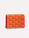 Malsherb Card Wallet Orange - GOYARD - BALAAN 2