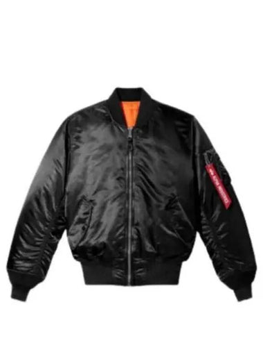 MA 1 Double sided men s padded bomber jacket 100101 03 BLACK MJM21000C1 - ALPHA INDUSTRIES - BALAAN 1