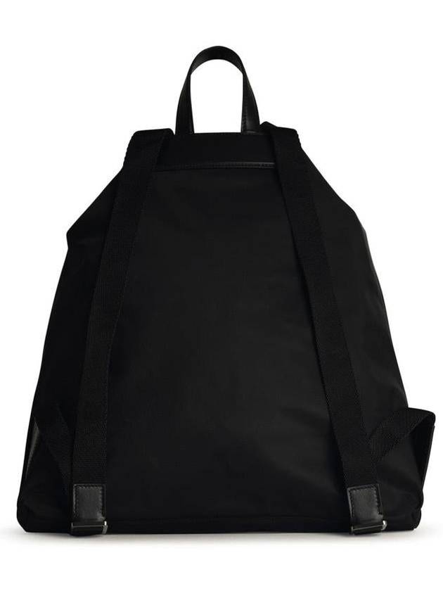 Dolce & Gabbana Black Nylon Backpack - DOLCE&GABBANA - BALAAN 3