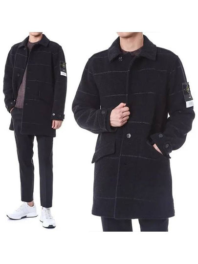 Reflective Long Single Coat Charcoal - STONE ISLAND - BALAAN 2