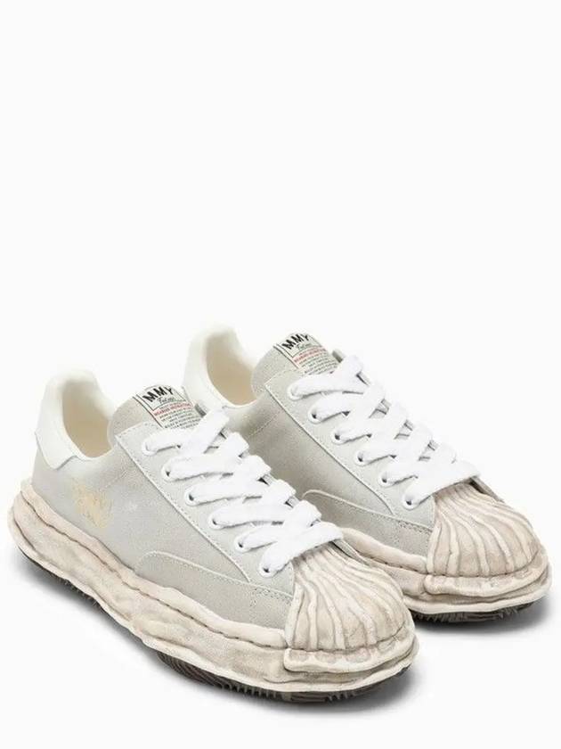 24SS BLAKEY OG sole leather low top sneakers A12FW720 WHITE - MIHARA YASUHIRO - BALAAN 2