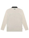 Color Matching Eri Cool Sleeve Long Sleeve T-Shirt 9333GZSPBEIGE - BLACK&WHITE - BALAAN 2