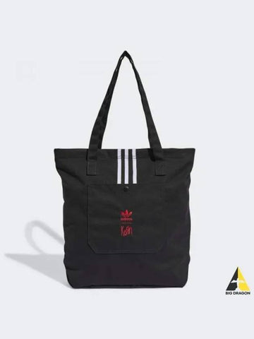 adidas KORN Tote Bag BLACK - ADIDAS - BALAAN 1