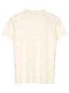 Angera Crewneck Cotton Short Sleeve T-Shirt White - LORO PIANA - BALAAN 3