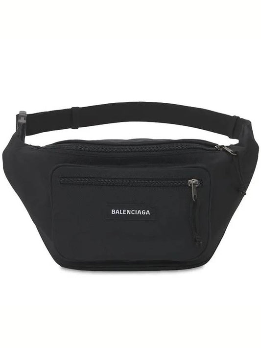 Logo nylon zipper pocket adjustable buckle belt hip sack - BALENCIAGA - BALAAN 1
