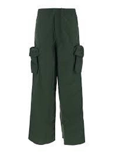 Elastic Cargo Straight Pants Green - SUNNEI - BALAAN 1