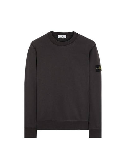 Wappen Patch Garment Dyed Sweatshirt Charcoal - STONE ISLAND - BALAAN 2