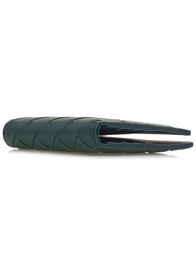 Intrecciato Slim Half Wallet Green - BOTTEGA VENETA - BALAAN 6