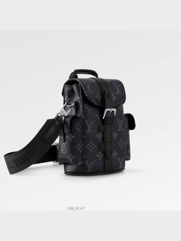 Nano Christopher Cross Bag Black - LOUIS VUITTON - BALAAN 3