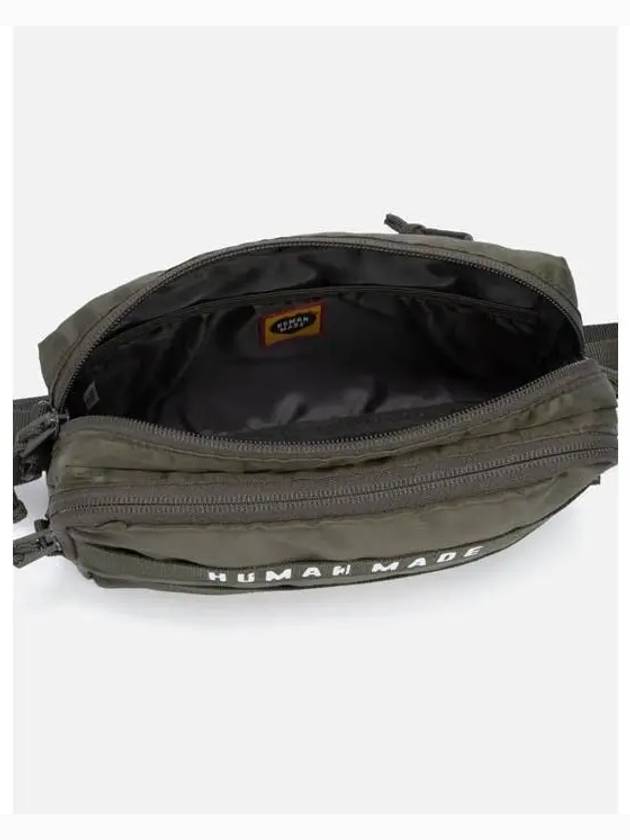 Human Made Small Military Pouch Crossbag Shoulder Bag Olive HM27GD027 - HUMAN MADE - BALAAN 5