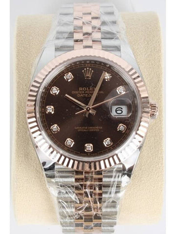 Rolex Datejust Chocopan 10p Combi 21 Years - ROLEX - BALAAN 1