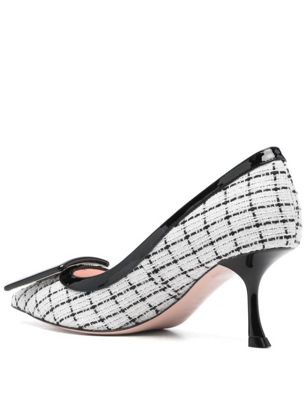 Viv' In The City Tweed Pumps Black White - ROGER VIVIER - BALAAN 3