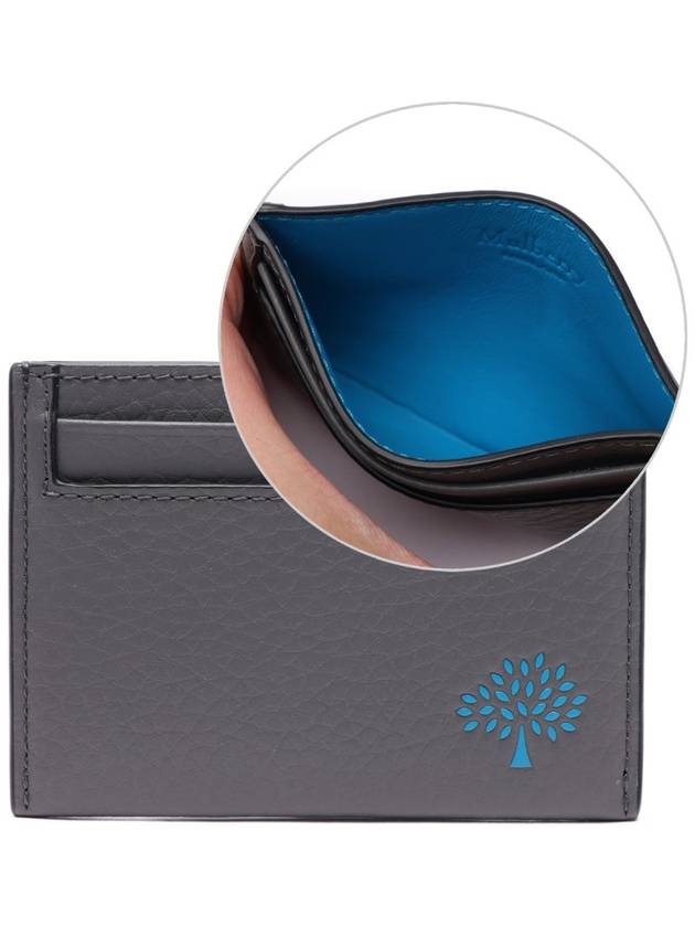 Embossing Card Wallet Grey - MULBERRY - BALAAN 3