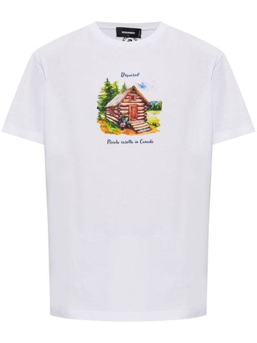 Piccola casetta in Canada T-shirt - DSQUARED2 - BALAAN 1