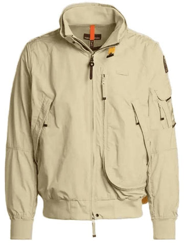 Classic Canvas Fire Prings Zip-Up Jacket Beige - PARAJUMPERS - BALAAN 1