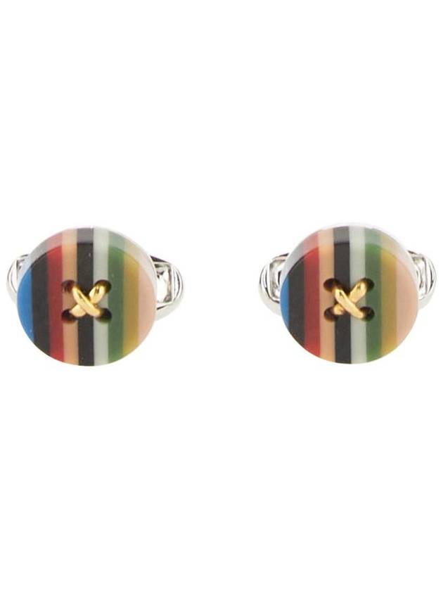 Stripe Button Cufflinks - PAUL SMITH - BALAAN 2