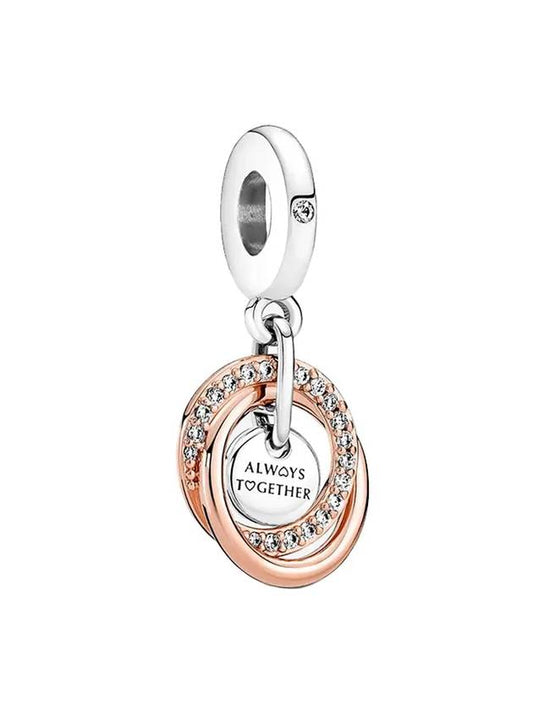 Family Always Encircled Pendant Dangle Charm 780797C01 - PANDORA - BALAAN 1