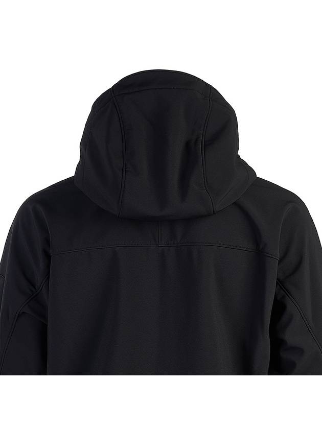 Men's Shell R Lens Wappen Hooded Jacket Black - CP COMPANY - BALAAN 6