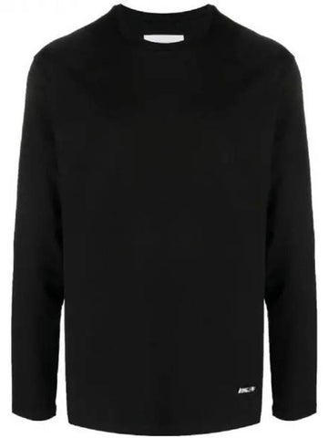 Logo Plaque Hem Long Sleeve Top - JIL SANDER - BALAAN 1