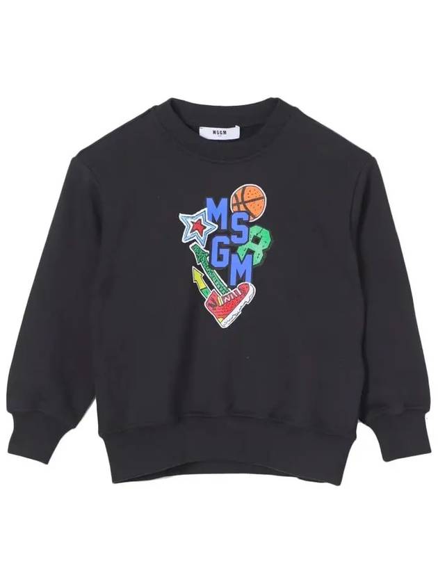 Kids Women s Logo Print Sweatshirt F4MSJBSW243 110 - MSGM - BALAAN 2