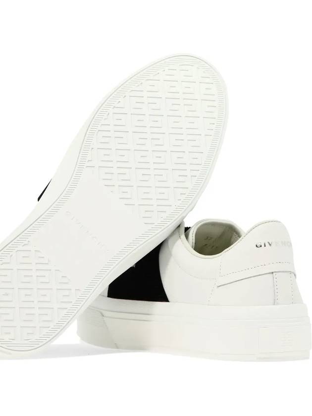 City Banding Logo Low Top Sneakers White - GIVENCHY - BALAAN 6