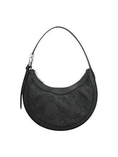 Women s Monogram Mini Shoulder Bag Black B035WLEALE011 - MARINE SERRE - BALAAN 1